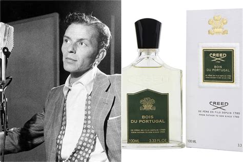 frank sinatra creed cologne.